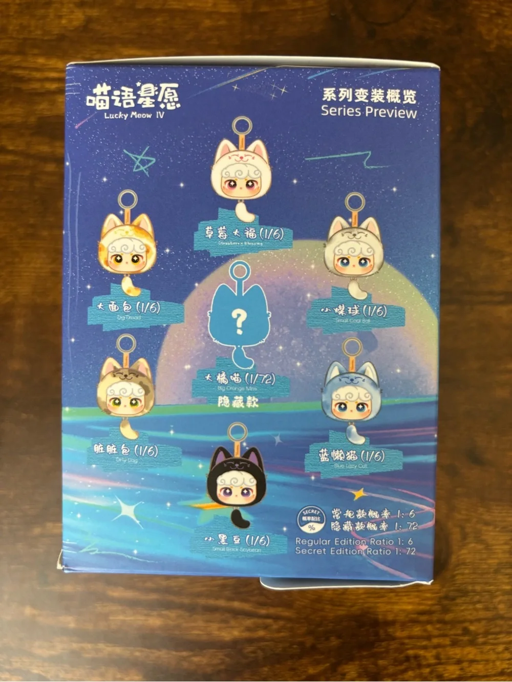 Ciaoka Lucky Meow IV series Confirmed Strawberry Daifuku with Bedazzled Bangs